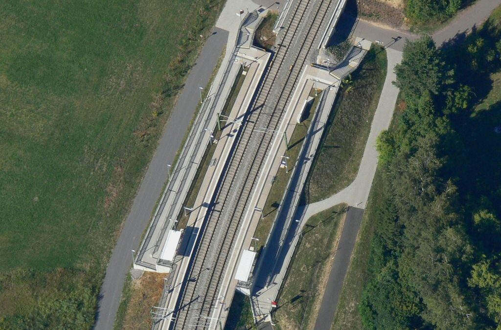 Neubau Haltepunkt Wörth Zügelstraße