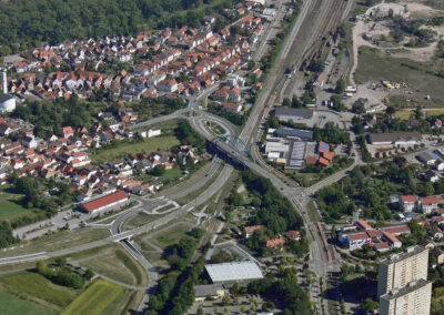 Beseitigung schienengleicher Bahnübergänge in Wörth am Rhein