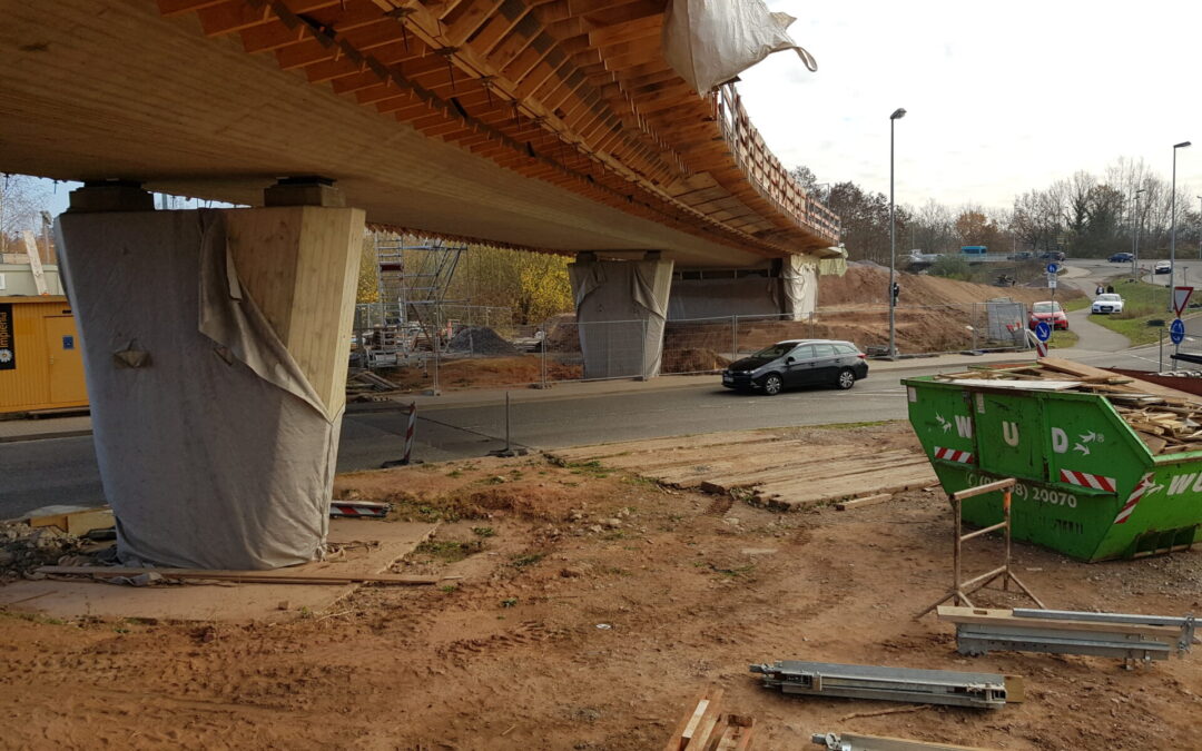 Bau des „Überfliegers“ am Bubenhauser Kreisel – Zweibrücken