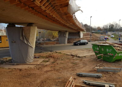 Bau des „Überfliegers“ am Bubenhauser Kreisel – Zweibrücken