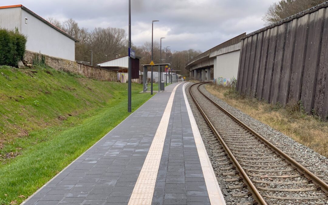 Neubau Haltepunkt Zweibrücken-Rosengarten