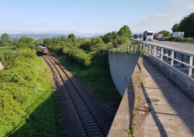 Lagerwechsel Straßenüberführung – A61