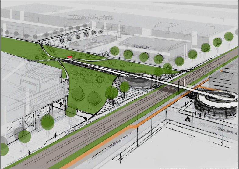 Machbarkeitsstudie S-Bahn-Querung – Baugebiet Rodgau West