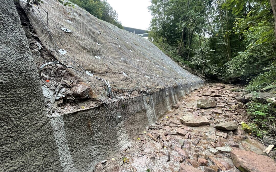 Erneuerung Stützwand – Wilsecker